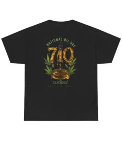 National Oil Day 710 Graphic T-Shirt | Cannabis Concentrate Streetwear